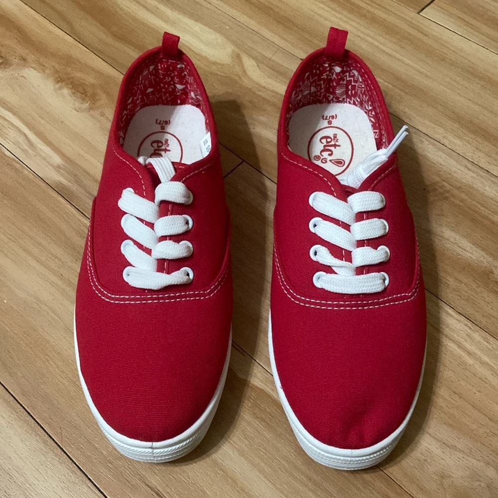 Rue 21 Etc! Lara Red Tennis Shoes